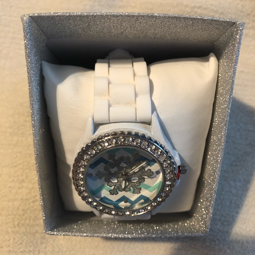Diamond Snowflake Watch - Picture 2 of 6